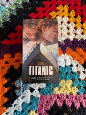 Titanic VHS Cassette Tapes Duo